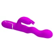 Csiklóizgatós szilikon vibrátor hullámzó funkcióval Pretty Love Laursen Purple I