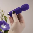 Tölthető mini masszírizó vibrátor Rechargeable Mini Wand - Violet Dream