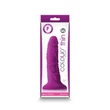 Vékony tapadótalpas dildó Colours - Pleasures - Thin 12,7 cm Dildo - Purple