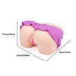Maszturbátor iskoláslány torzó School girl masturbator purple