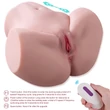 Távirányítós vibrációs vagina és ánusz Julie Masturbator