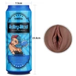 Vagina maszturbátor sörösdobozban barna Pleasure brew sultry stout