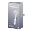 Üvegdildó kétvégű Dazzling crystal 2 - transparent