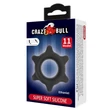 Péniszgyűrű szilikon Crazy bull ethaniel super soft silicone ring