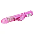 Rezgő és forgó nyúl vibri Bunny vibrátor purple 20 cm