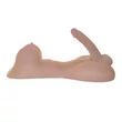 Transzvesztita torzó dildóval, ánusszal Dani mastubator