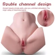 Távirányítós vibrációs vagina és ánusz Julie Masturbator