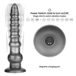 Vibrátor 10 féle rezgéssel 12.5" king sized vibrating vibrax slider