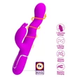 Csiklóizgatós szilikon vibrátor hullámzó funkcióval Pretty Love Laursen Purple I