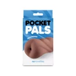 Maszturbátor análnyílással, barna Pocket pals - anal stroker - brown