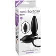 Felfújható fenékdugó Inflatable silicone plug  black