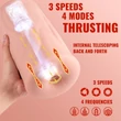 Maszturbátor vibrátoros ánusz Large thrusting masturbator i