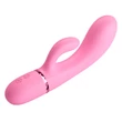 Csiklókaros g-pont vibrátor Pretty Love Marski pink 18 cm