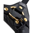 Felcsatolható dildó Gold designer strap-on