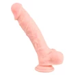 Orvosi szilikon dildó 24 cm natúr Medical