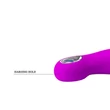Csiklókaros g-pont vibrátor Pretty Love Carol Purple 2
