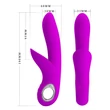 Csiklókaros g-pont vibrátor Pretty Love Carol Purple 2