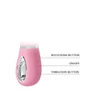 Forgófejű csiklókaros g-pont vibrátor Pretty Love Ternence Pink