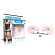 Fetish pleasure fluffy hand cuffs. pink plüssel bevont acél bilincs két kulccsal