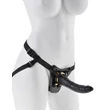 Felcsatolható dildó Gold designer strap-on