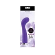 Szilikon g-pont vibrátor Luxe Belle G-Spot Seven Purple 17,5 cm