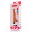 Realisztikus herés vibrátor 22 cm - 9" Real Feel Flexi Multi Speed Vibrator