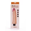 Puha bevonatú realisztikus vibrátor 21,8 cm - 8.3" Real Softee Vibrating Dildo