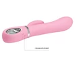 Forgófejű csiklókaros g-pont vibrátor Pretty Love Ternence Pink