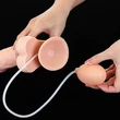 Rugalmas, ejakuláló dildó 20,3 cm - Soft Ejaculation Cock With Ball 9” Flesh