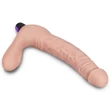Pánt nélküli dupla vibrátor Rechargeable IJOY Strapless Strap-on Flesh