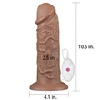 Valósághű vibrátor Realistic chubby vibrating 