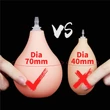Ejakuláló realisztikus dildó 28 cm - 11'' Squirt Extreme Dildo Flesh