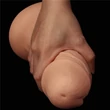 Hajlított vastag dildó 24 cm - 9.5'' Realistic Curved Dildo Flesh