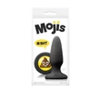 Análdugó szilikon Moji's - sht - medium - black anál plug