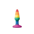 Colours - pride edition - pleasure plug - mini -rainbow anál plug