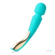 Masszírozó vibrátor Smart Wand 2 Large Aqua
