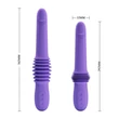 Fel-le mozgó vibrátor Pretty Love Pazuzu Purple