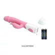Csiklókaros g-pont vibrátor Pretty Love Peter baby pink