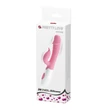 Csiklókaros g-pont vibrátor Pretty Love Peter baby pink