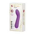 G-pont vibrátor és csiklóizgató Pretty Love Faun Purple