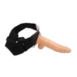 Felcsatolható üreges herés dildó Hollow Cock 19 cm