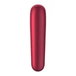 Léghullámos csiklóizgató vibrátor Dual Love Red