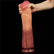 Kétrétegű szilikon dildó 30 cm - 12'' Dual layered Platinum Silicone Cock
