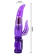 Forgófejes, g-pont vibrátor Happy Angel 22 cm Purple