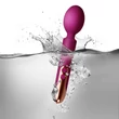 Masszírozó vibrátor Oriel tölthető wand fuchsia
