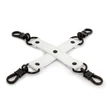 Foszforeszkáló keresztpántos kötöző GLO Bondage - Hog Tie - Green