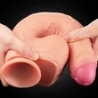 Kétrétegű realisztikus dildó 28 cm Dual Layer Platinum Silicone Cock