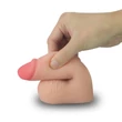 Ernyedt pénisz nadrágba 14 cm skinlike limpy cock
