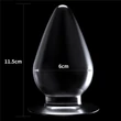 Anál dildó 11,5 cm flawless clear anal plug