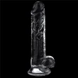 Realiszikus dildó 7.5'' (19 cm)  flawless clear